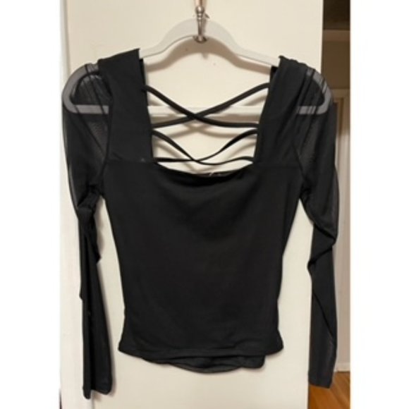 Crave Fame - Black Blouse - Picture 2 of 3